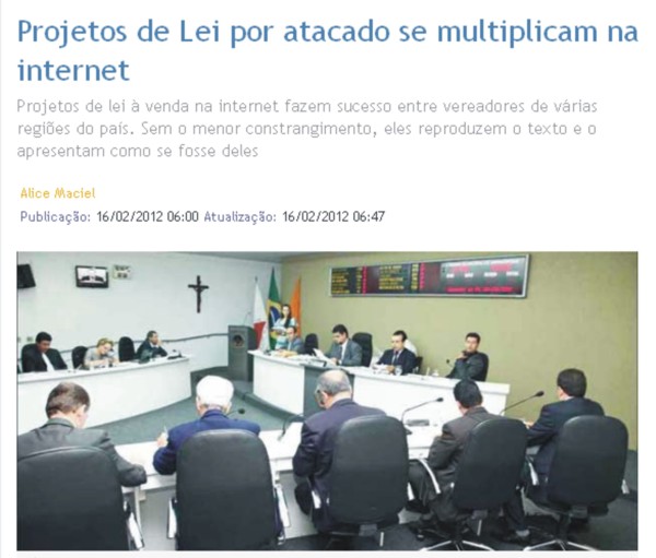 materia estado de minas - compra de projetos